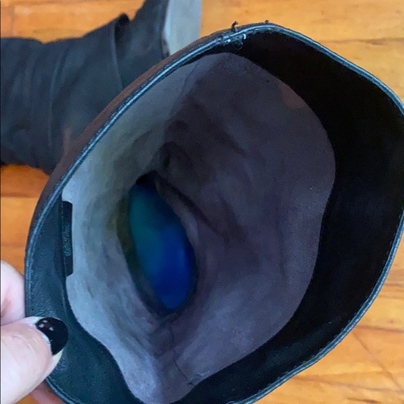 Vince camuto black leather boots - Picture 5 of 9